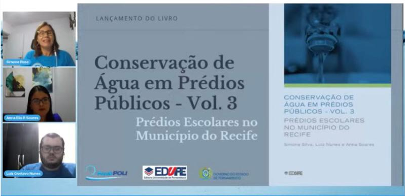 Lançamento do terceiro volume do livro “Conservação de Águas em Prédios Públicos”